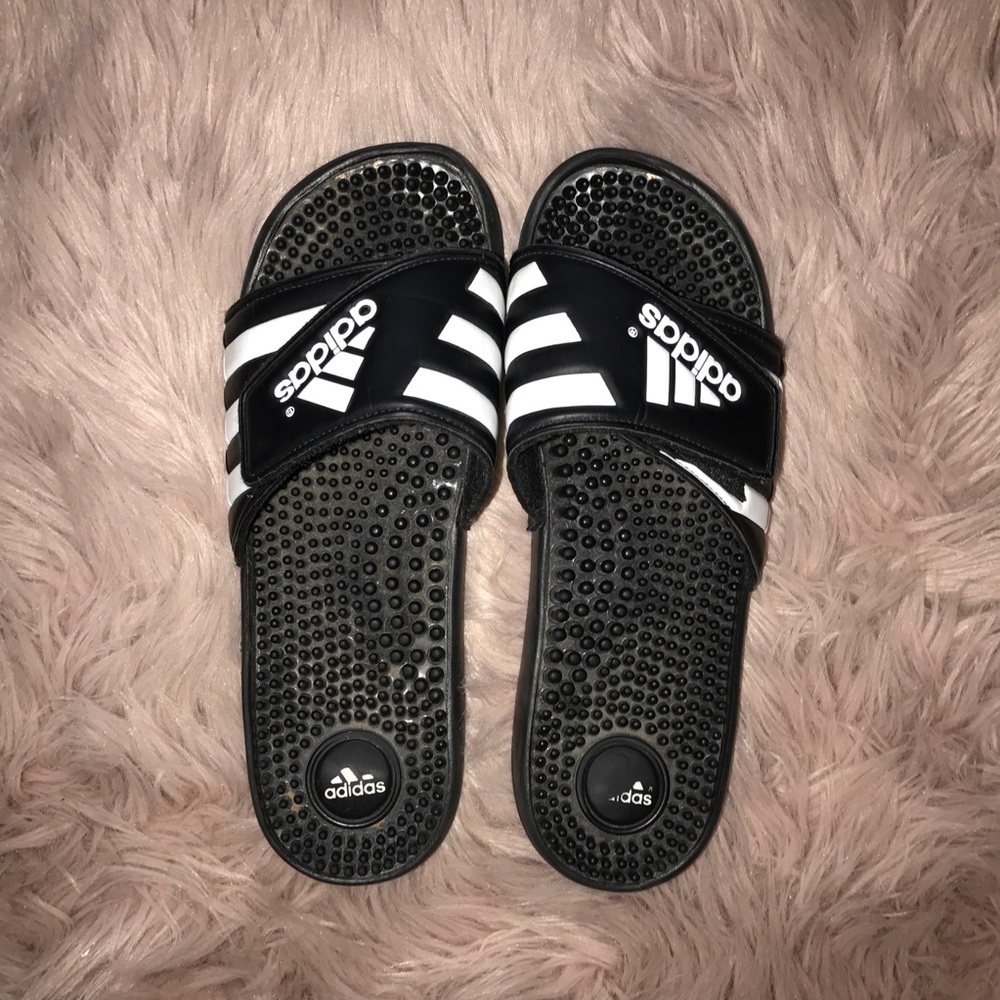 ADIDAS slides (size 8) womens